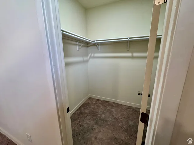 View of spacious closet