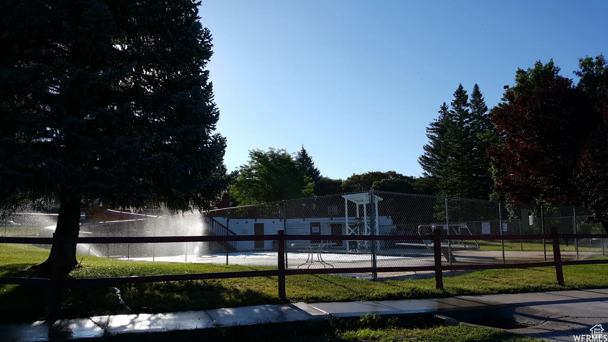 View of swimming pool