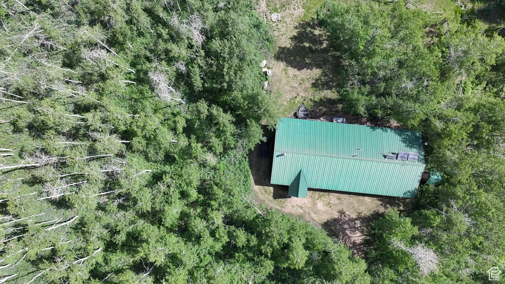 Aerial view of property and surrounding area