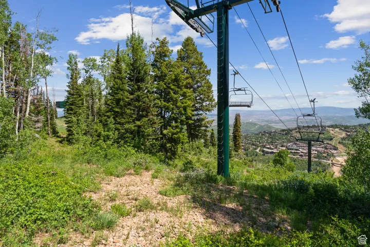 View of mountain background