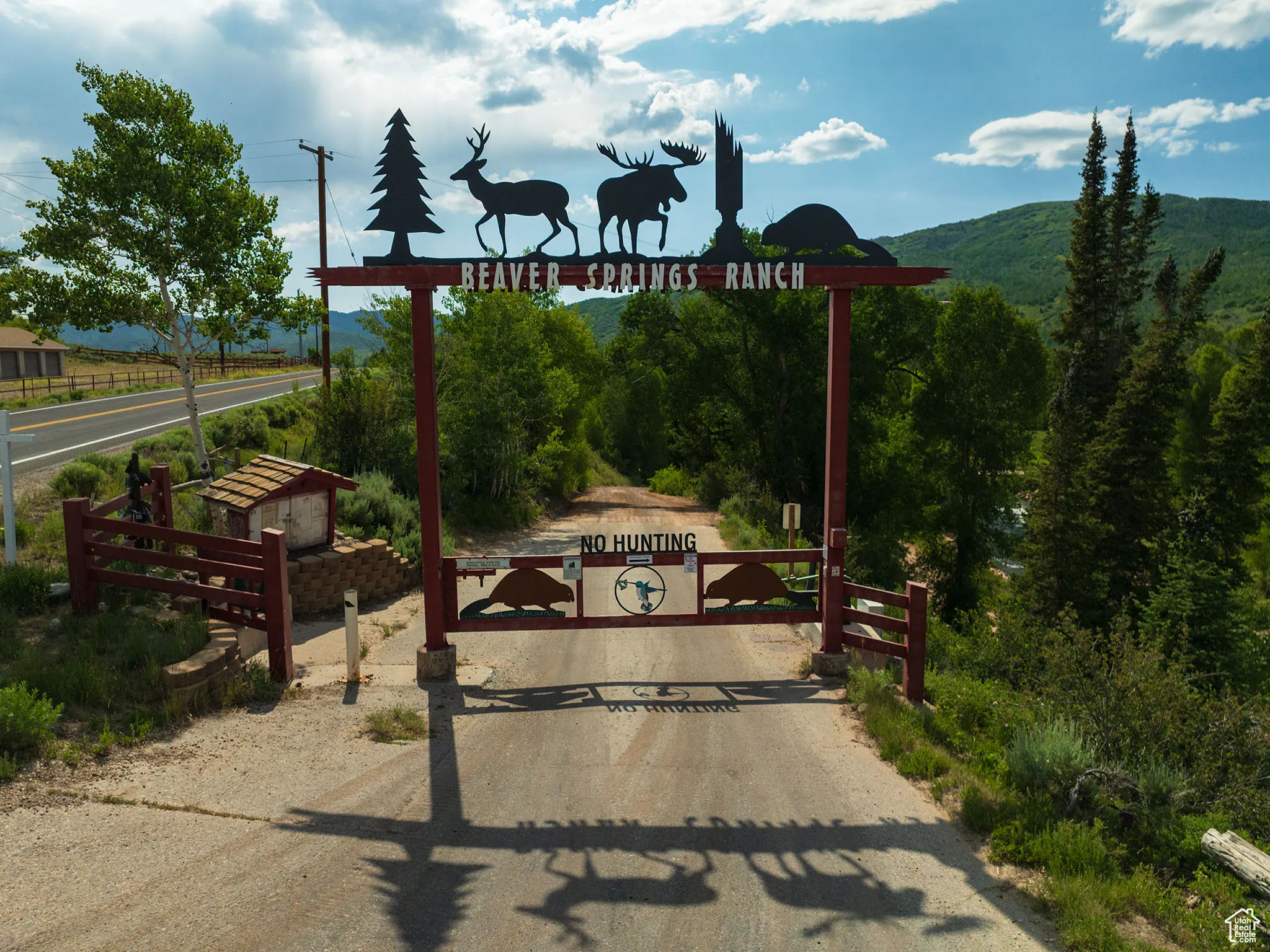 Gate entrance