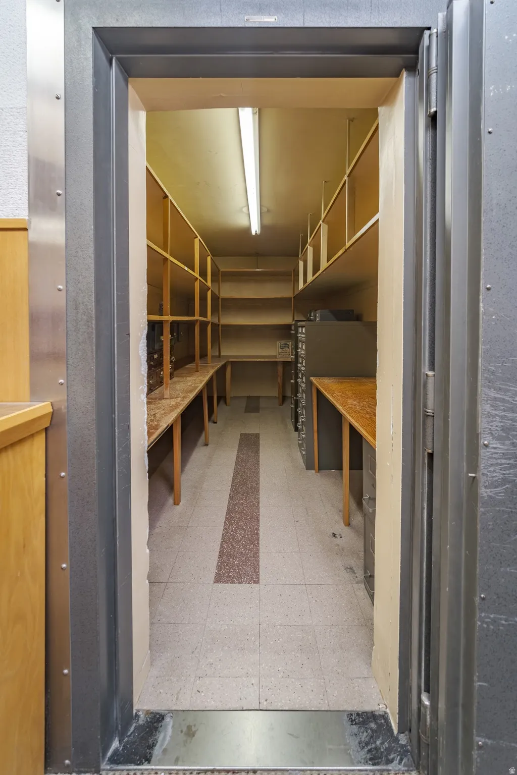 View of storage area
