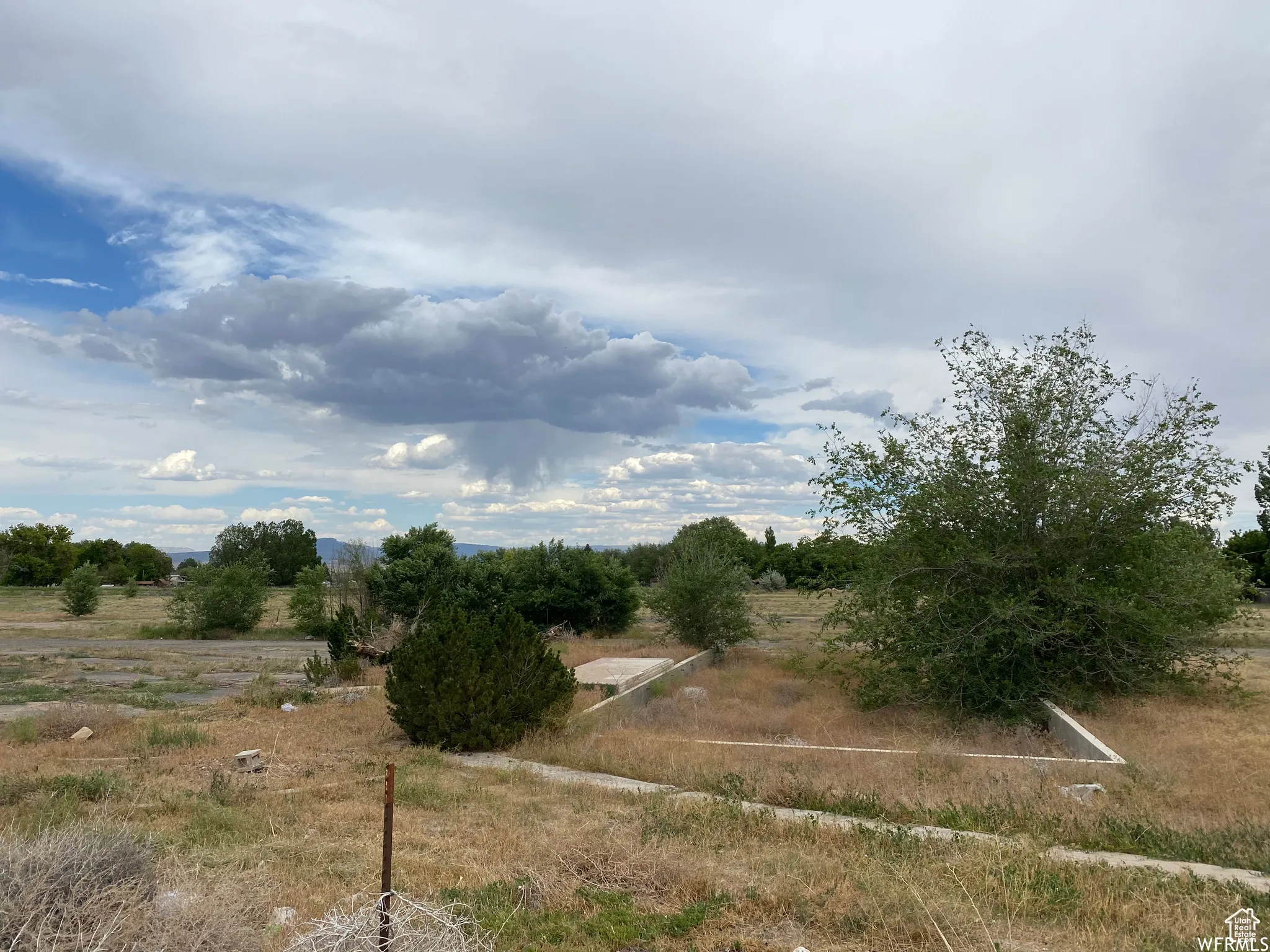 View of yard featuring a view of rural / pastoral area