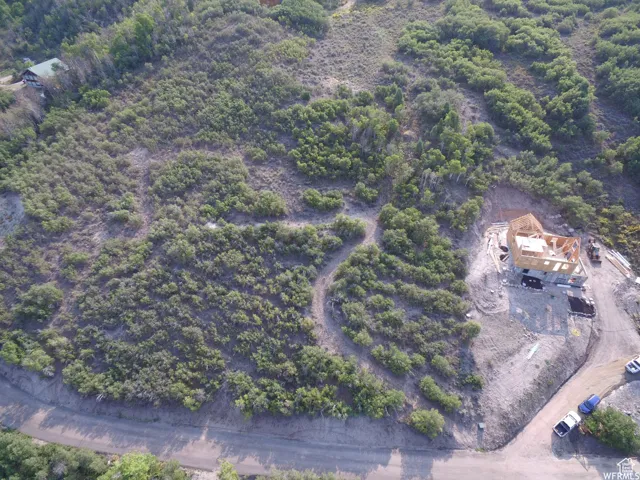 Aerial view of property and surrounding area