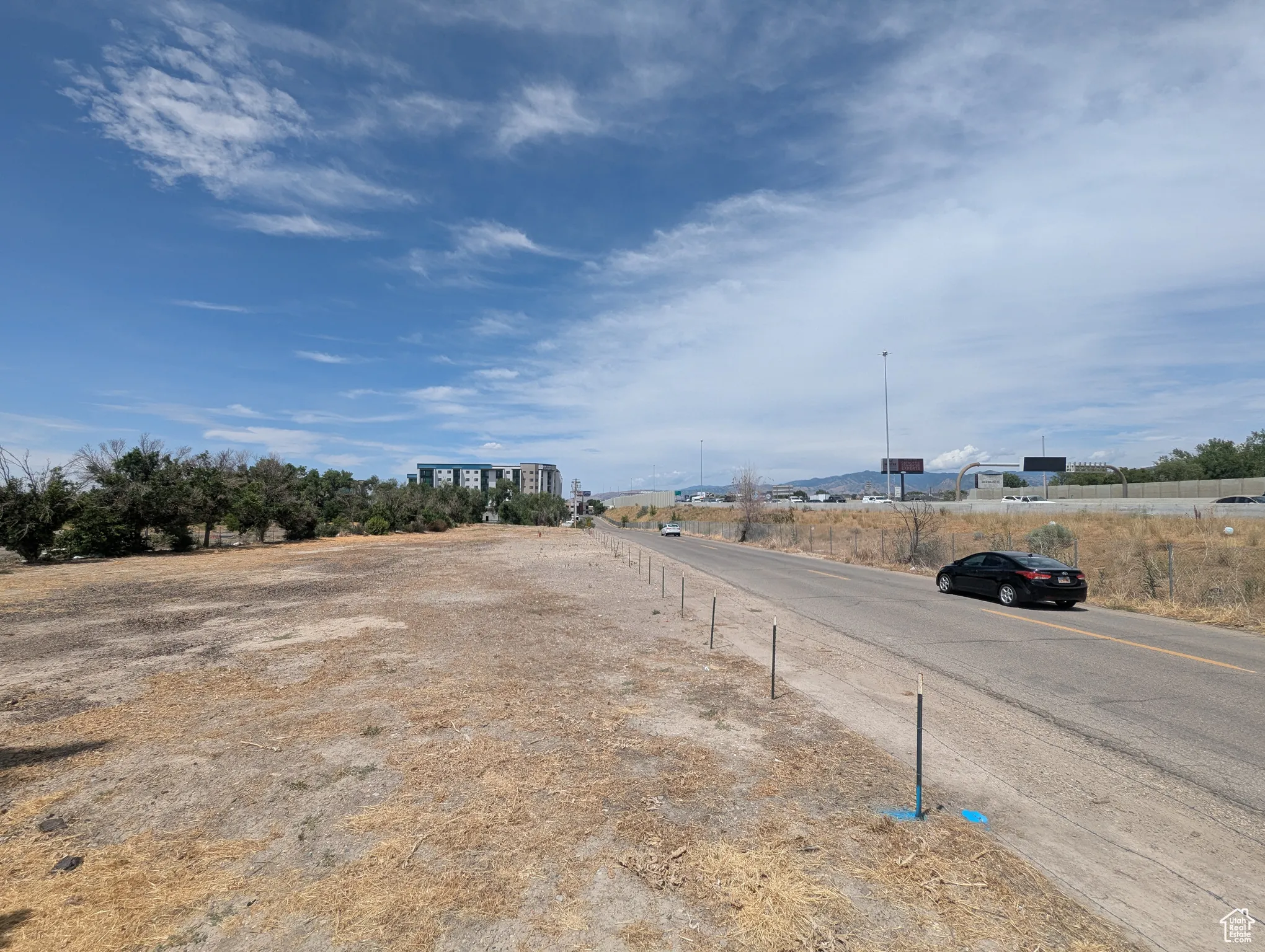 View of asphalt road