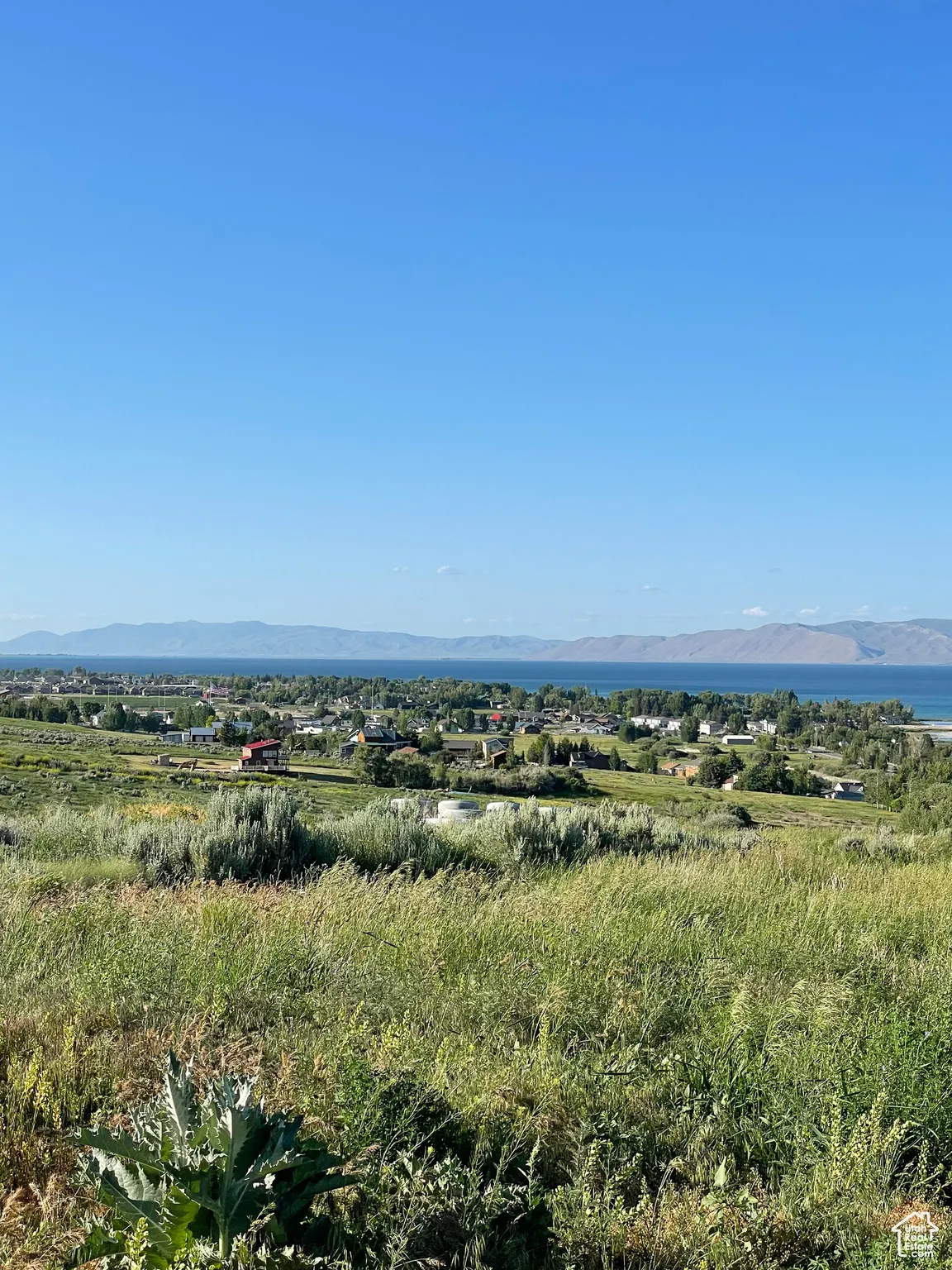 View of a mountains looking to the north