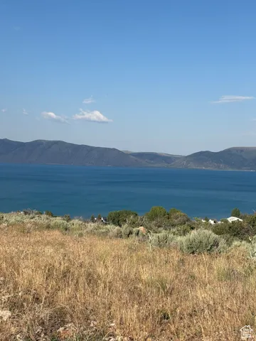 Water view with a mountain backdrop