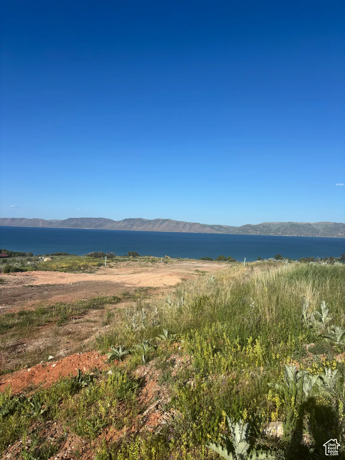 View of east side of the lake and mountains