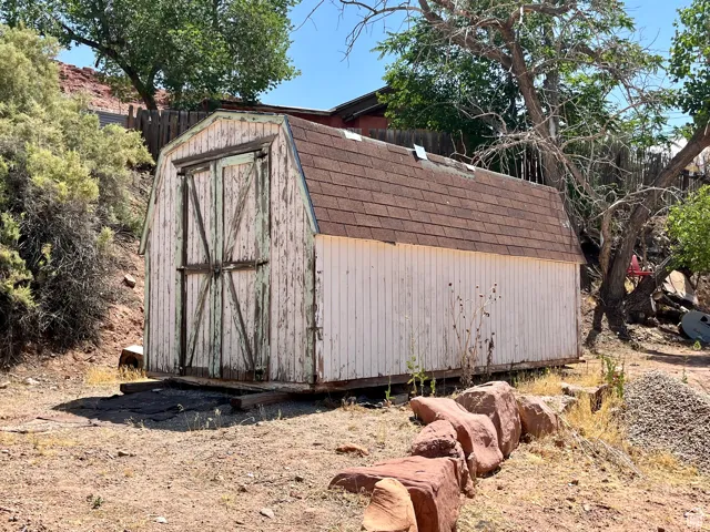 Shed for owner use