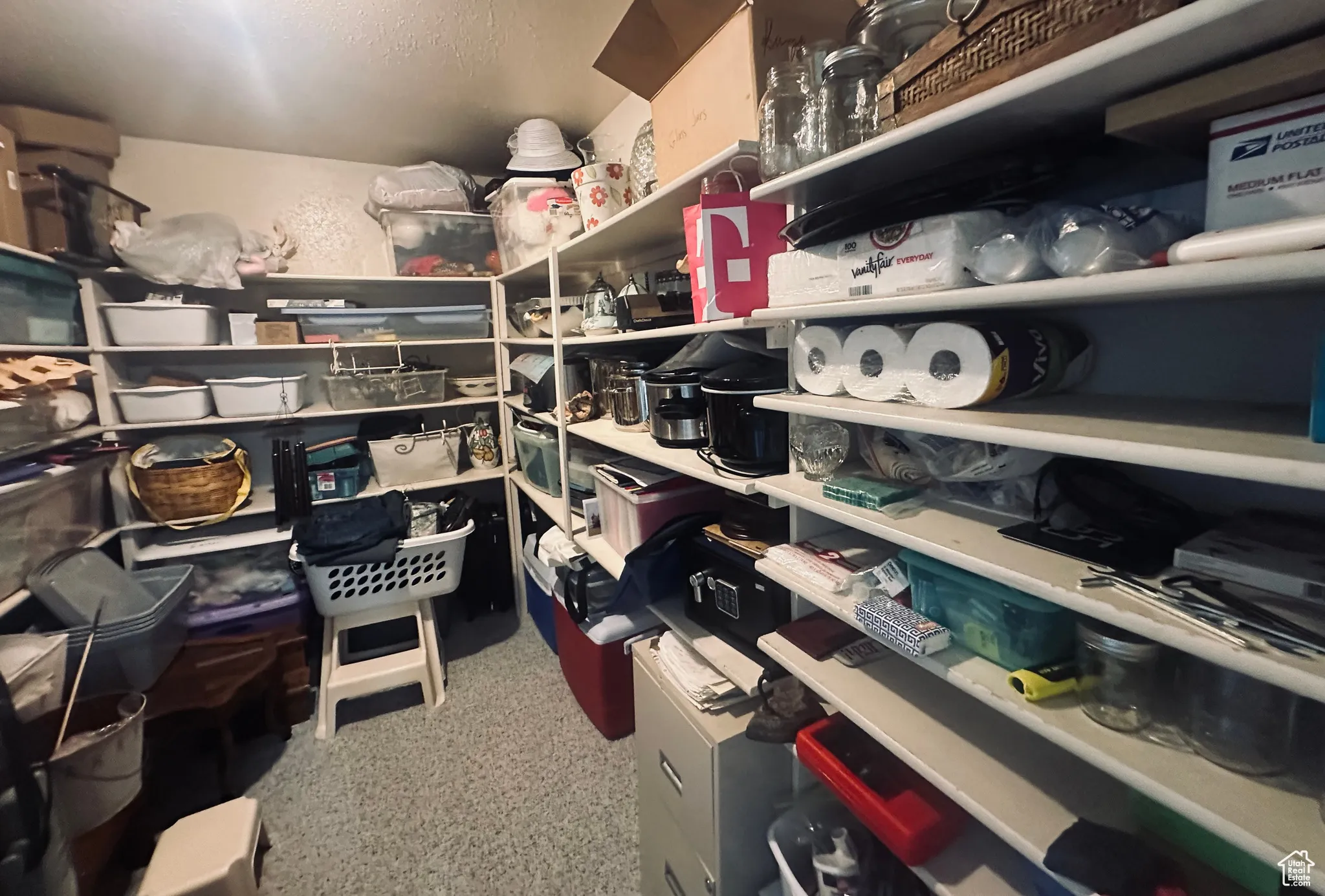 View of storage room