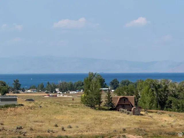 Water view featuring a mountain backdrop