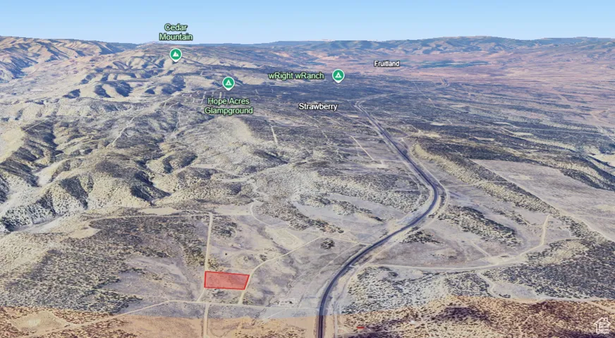 View of property location with a mountainous background