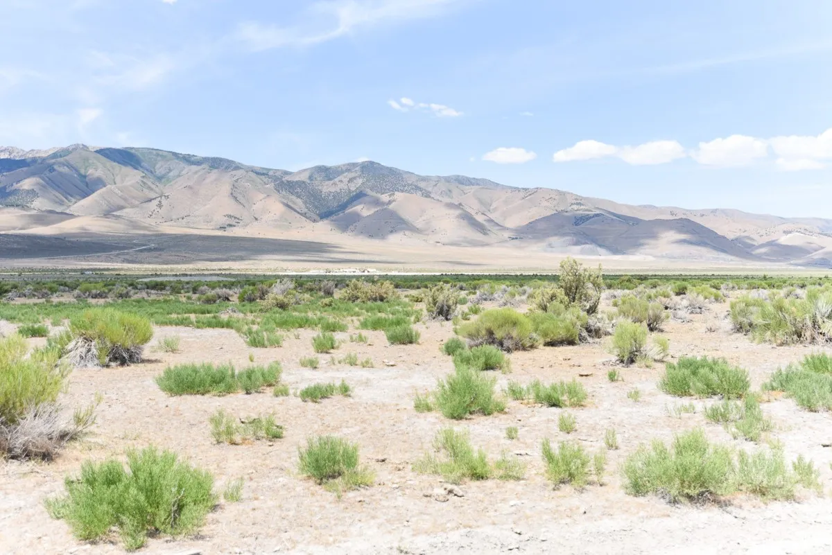 View of mountain backdrop