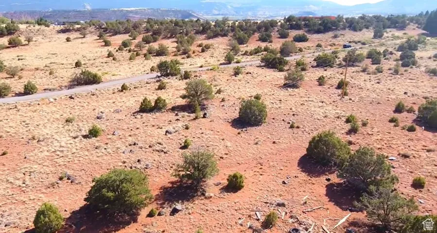 Drone view of land