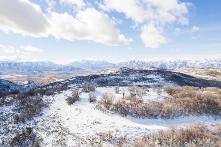 View of mountain backdrop