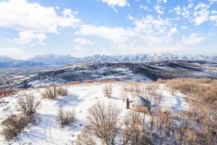 View of mountain backdrop