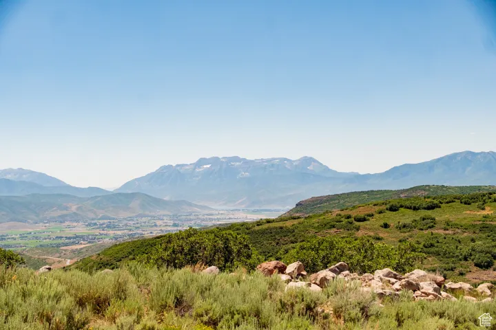 View of mountain background