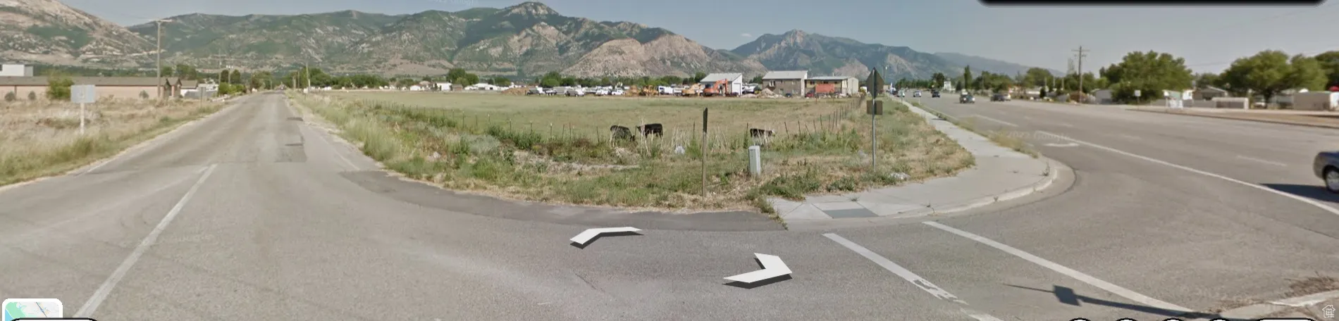 View of mountain backdrop