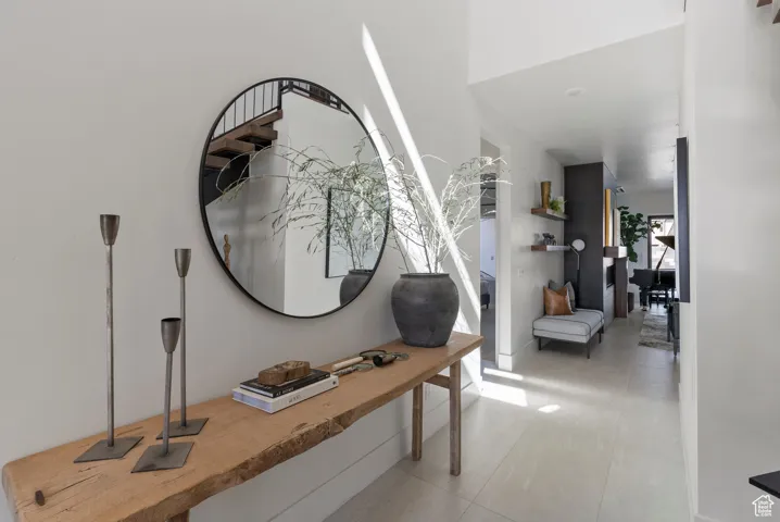 View of entrance foyer