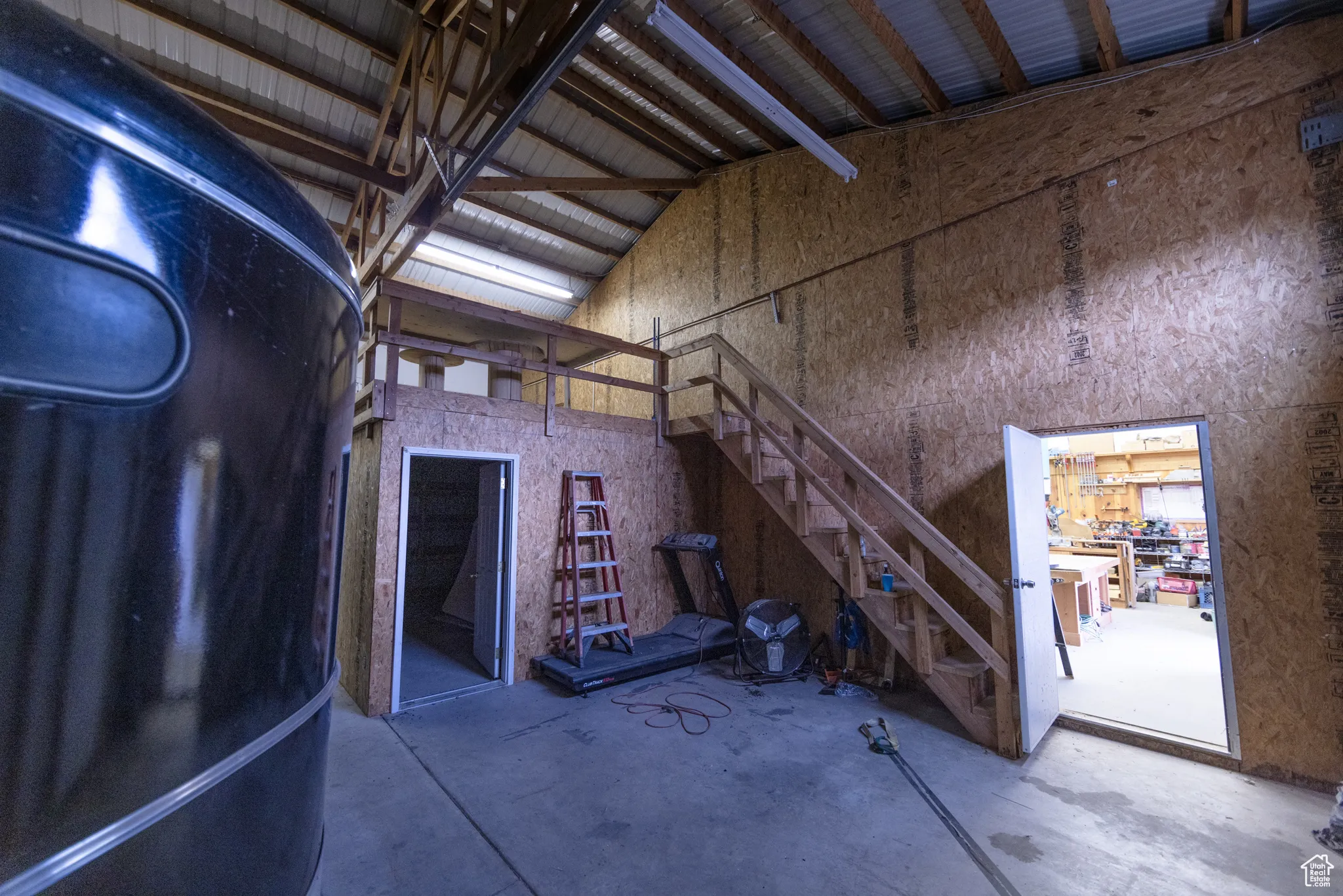 Partially finished in 8 bay shop