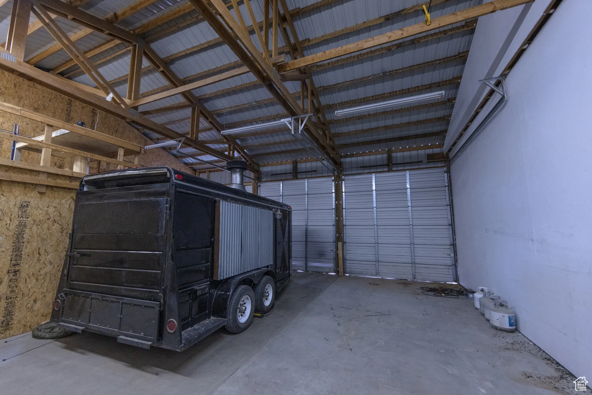 Partially finished in 8 bay shop