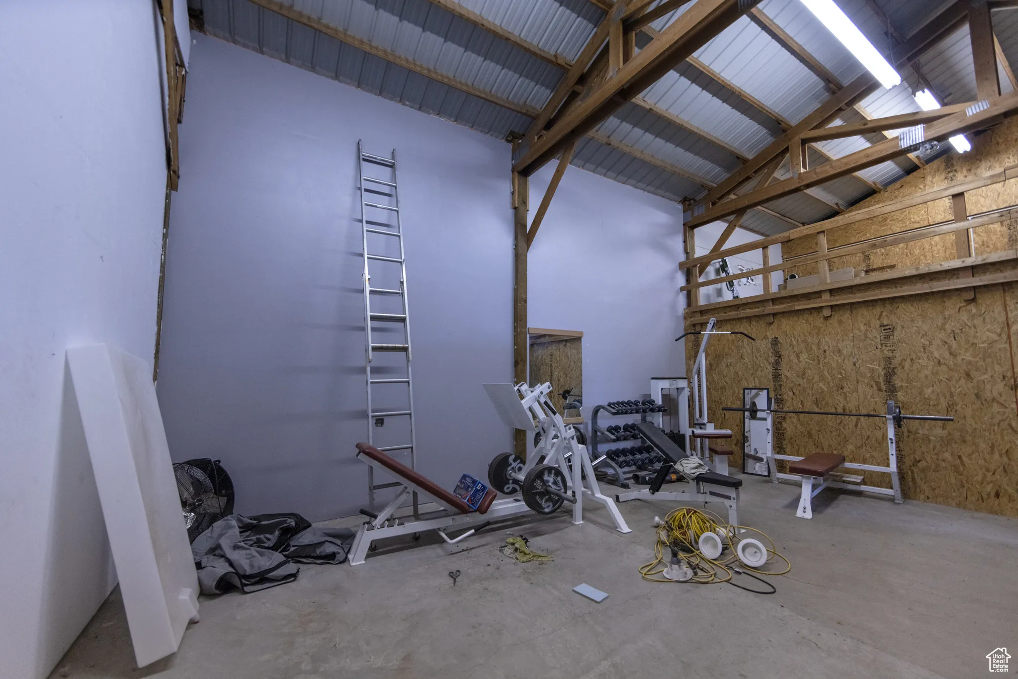 Partially finished in 8 bay shop