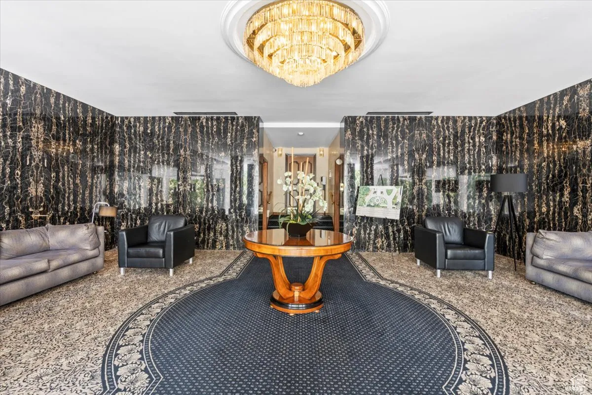 View of community lobby