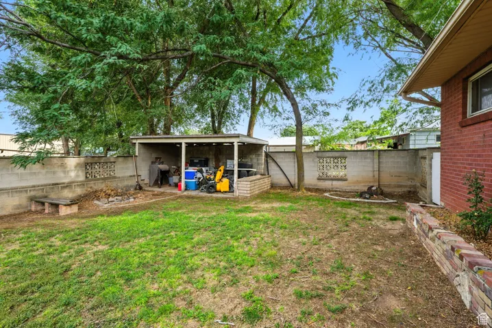 Backyard/Covered Area