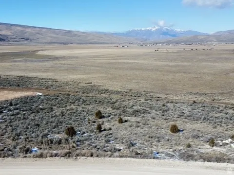 View of mountain background featuring rural landscape and a desert landscape