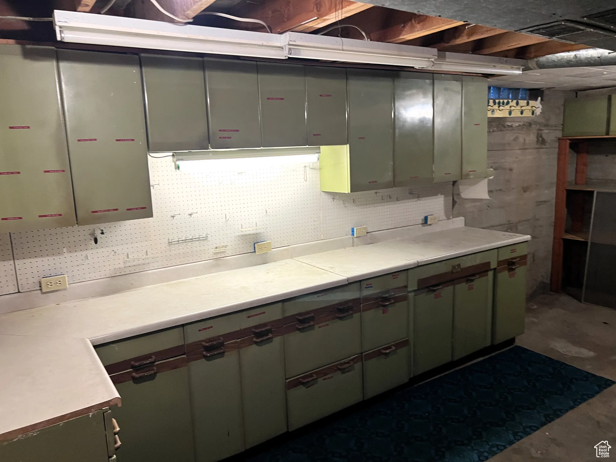 basement storage room