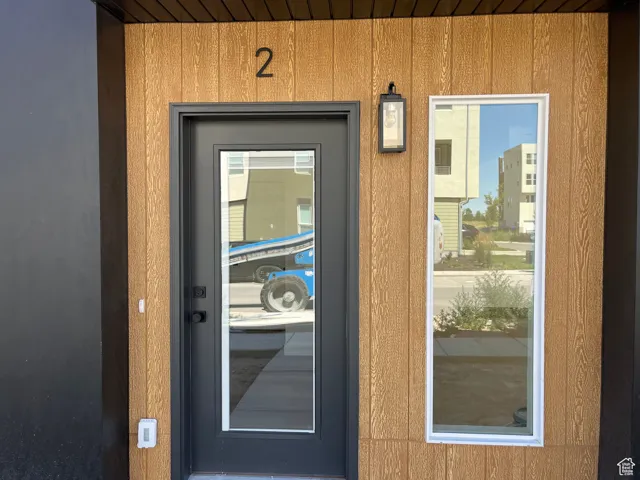Entrance to property