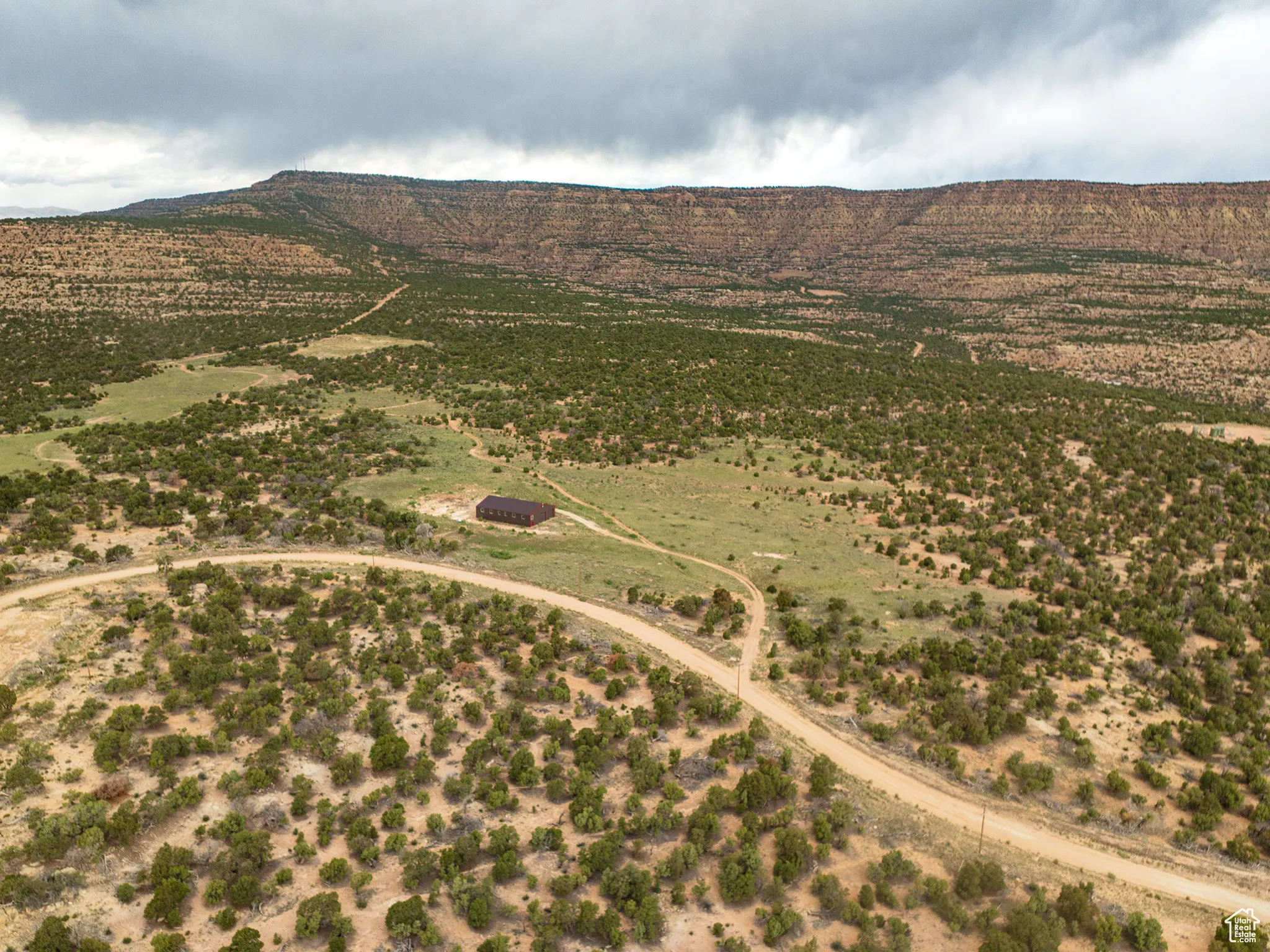 View of rural area featuring a mountainous background