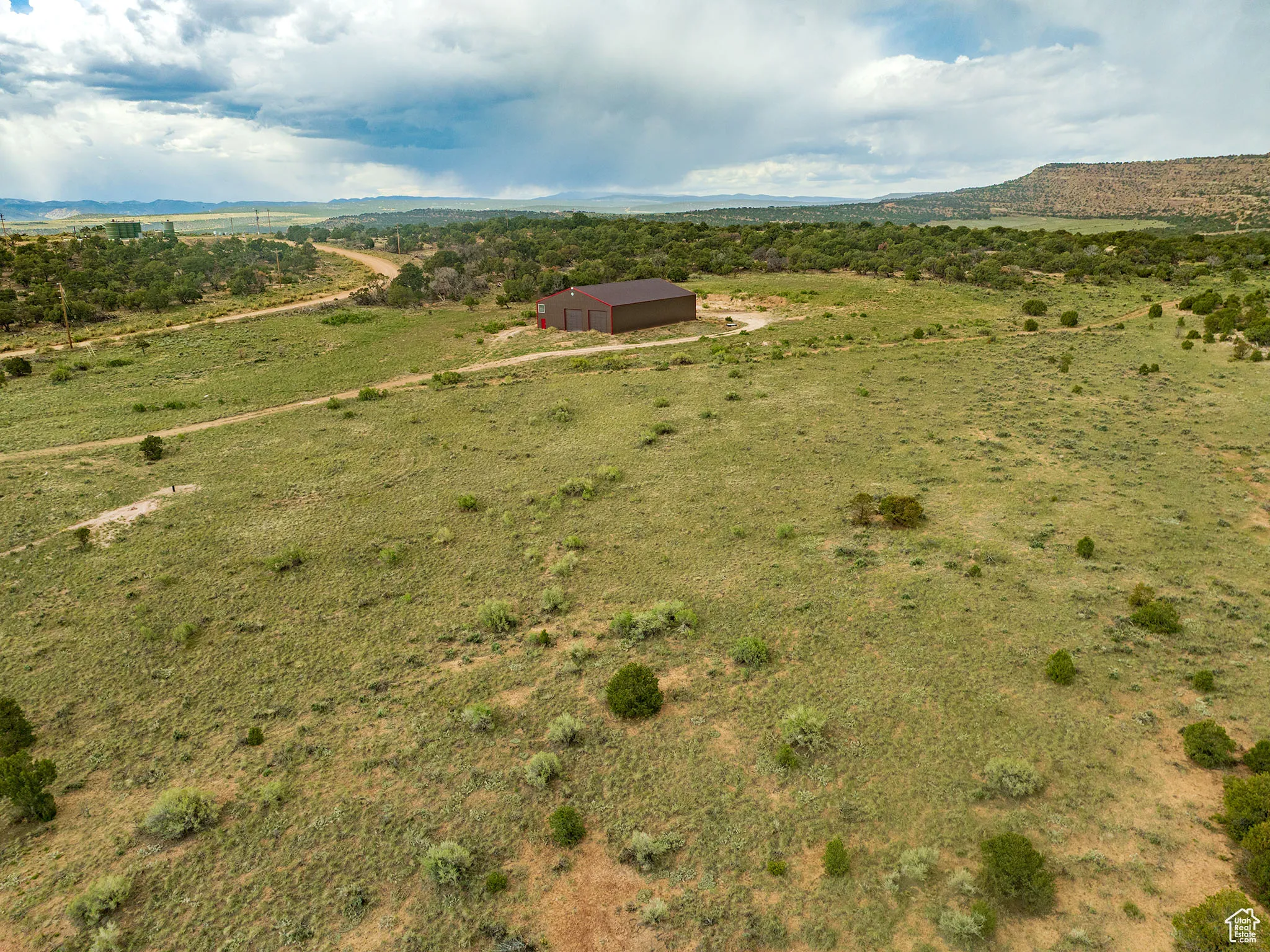 View of rural area featuring a mountainous background