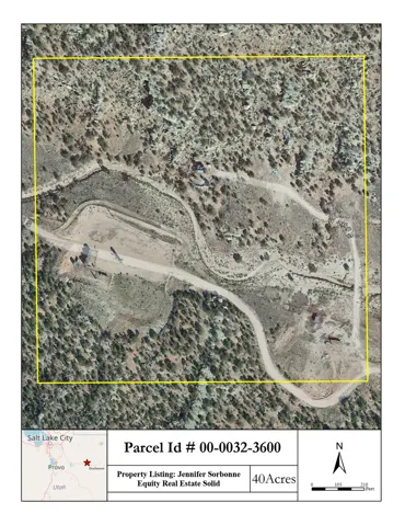 Map / location featuring property parcel outlined