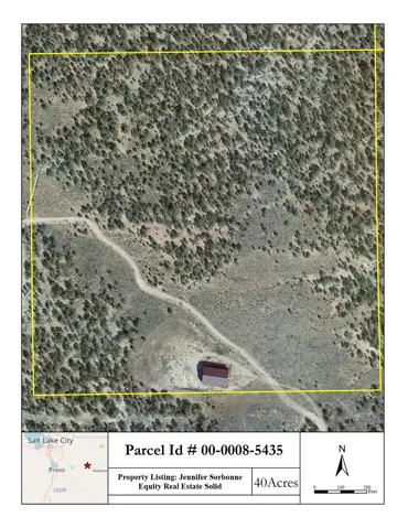 Map / location featuring property boundaries highlighted