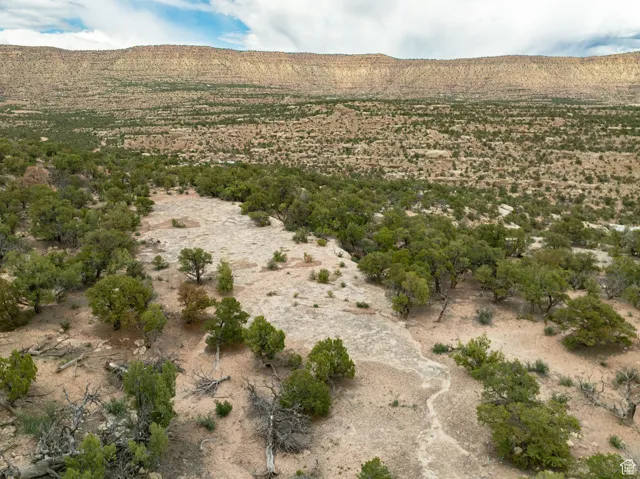 Mountain view featuring a desert landscape