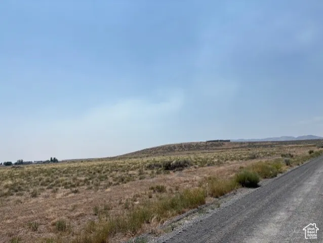 View of street with a view of countryside