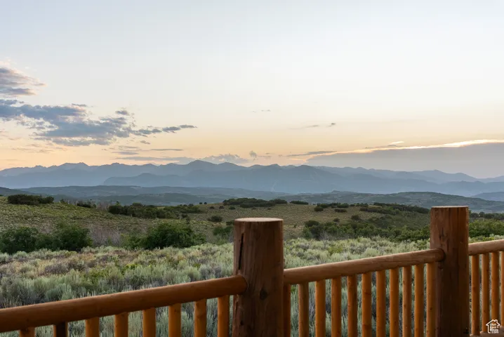 View of mountain background