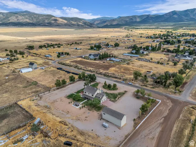 View of rural area featuring a mountain backdrop