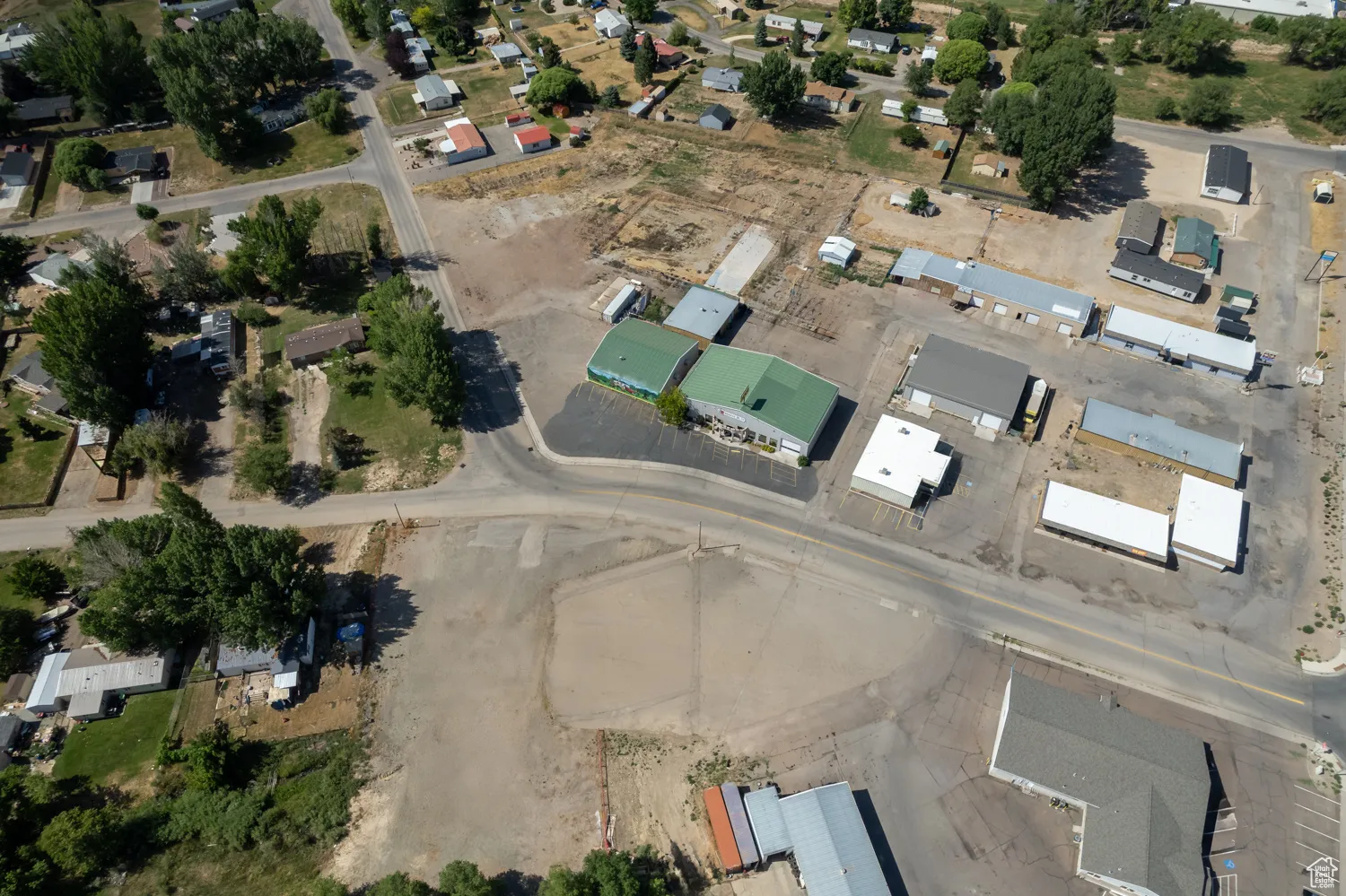 Aerial view of property's location