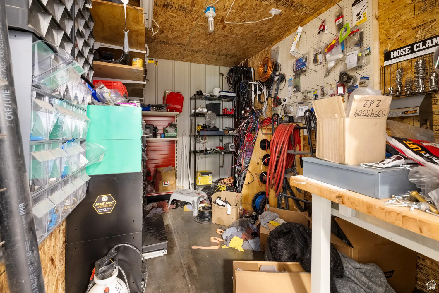 View of storage room