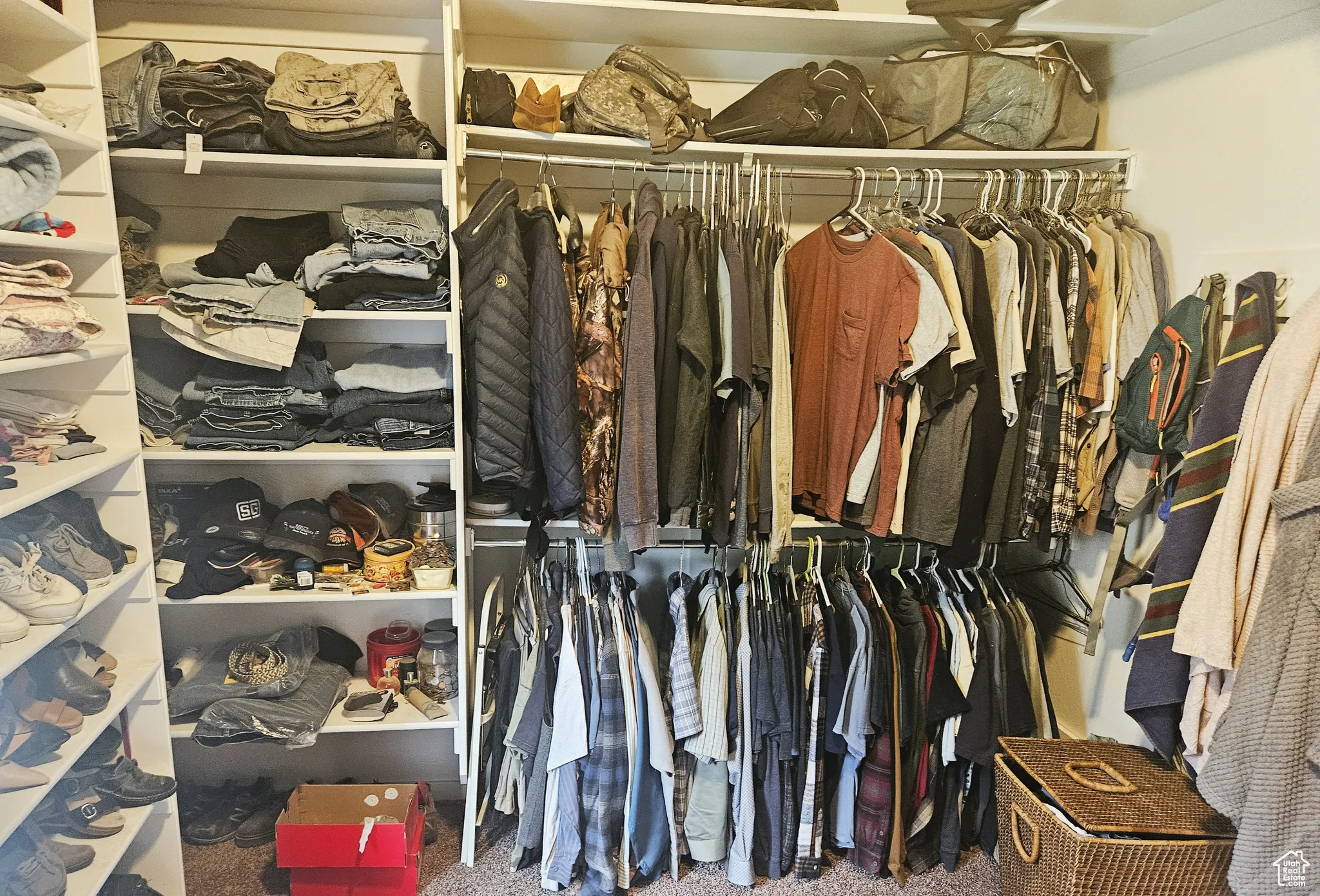 Master Bedroom: Walk-In Closet