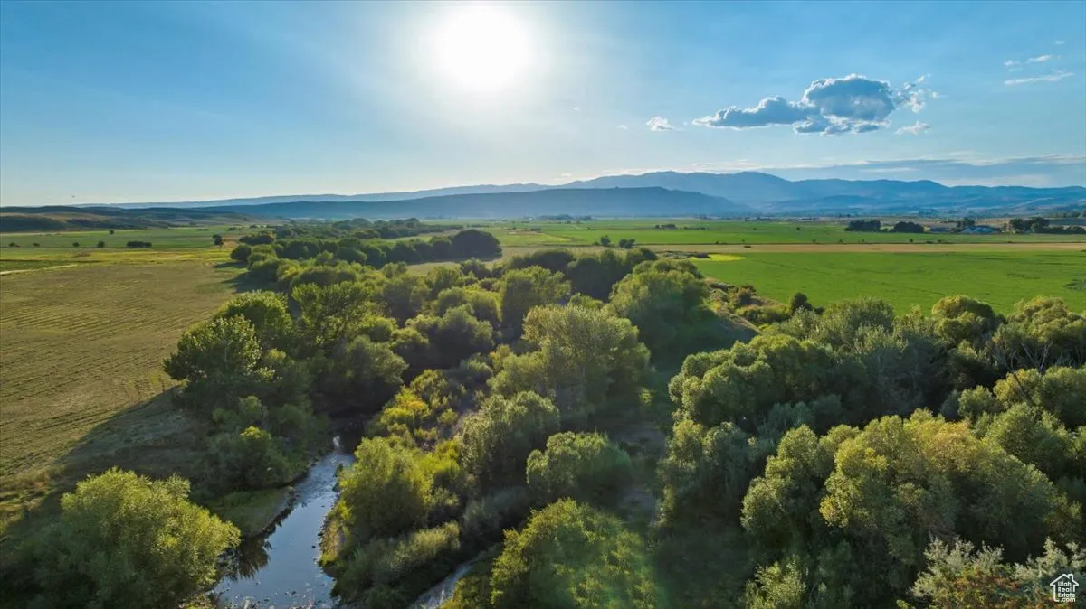 Mountain view featuring rural landscape