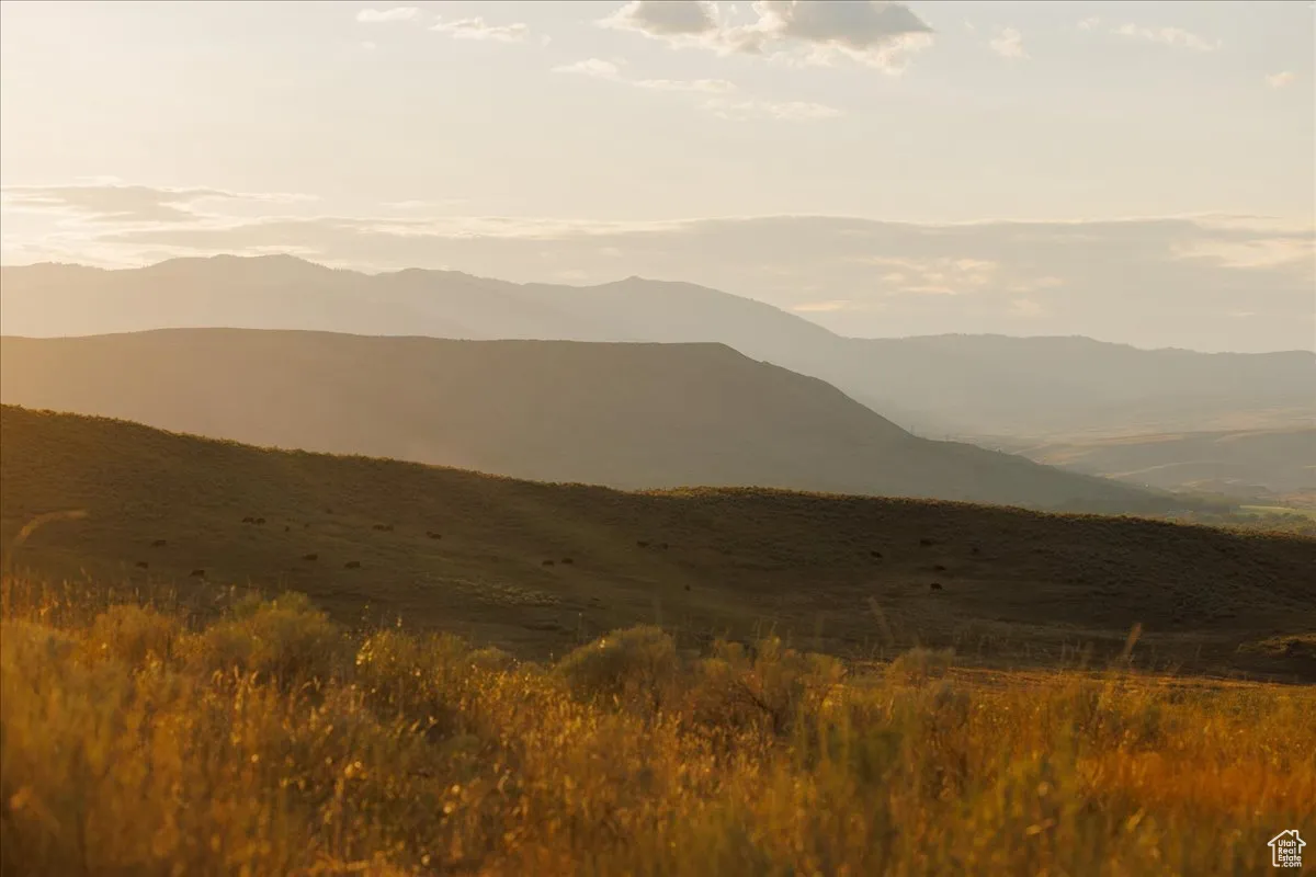 View of mountain backdrop