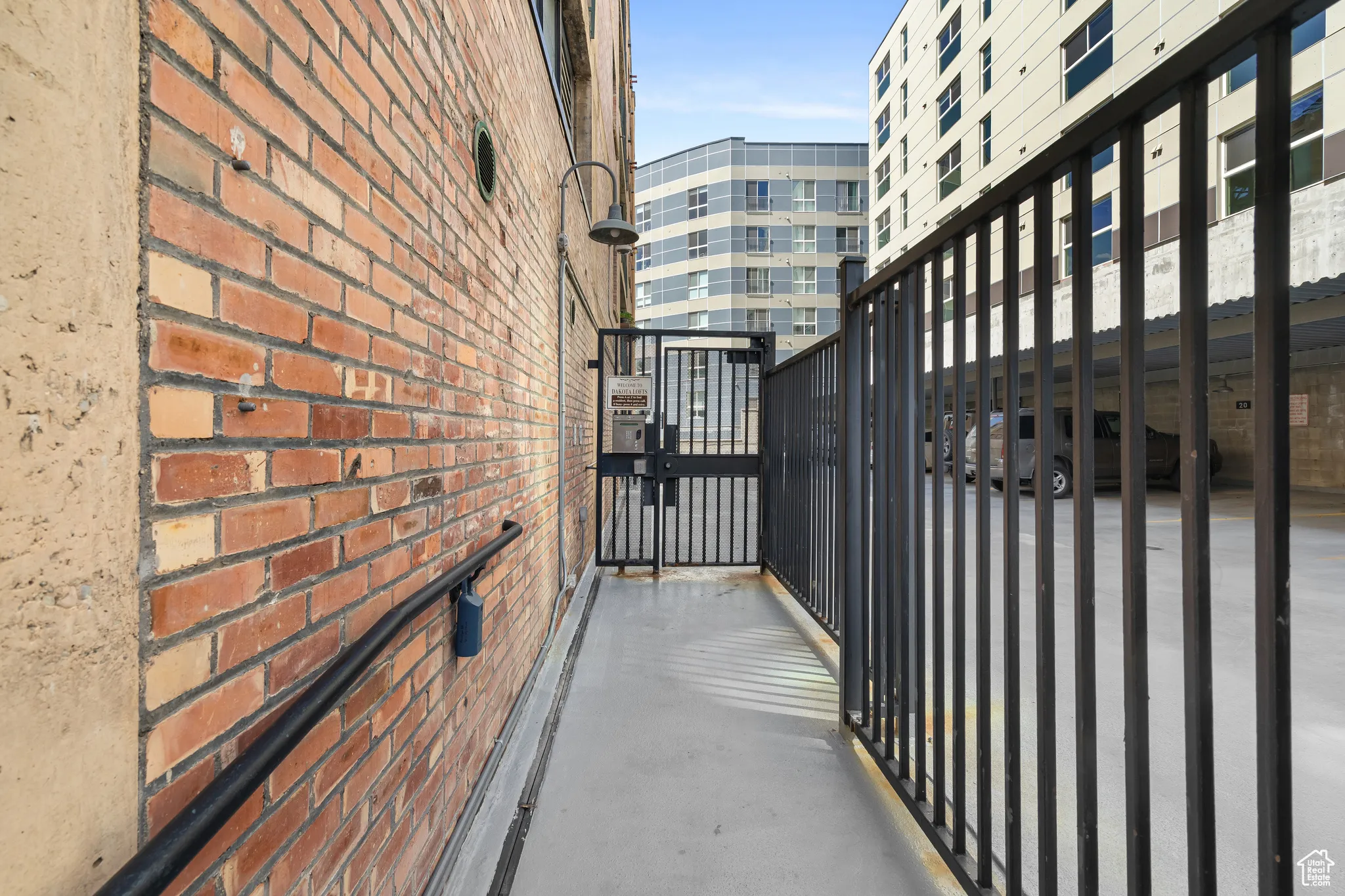 Entrance to building (south side)