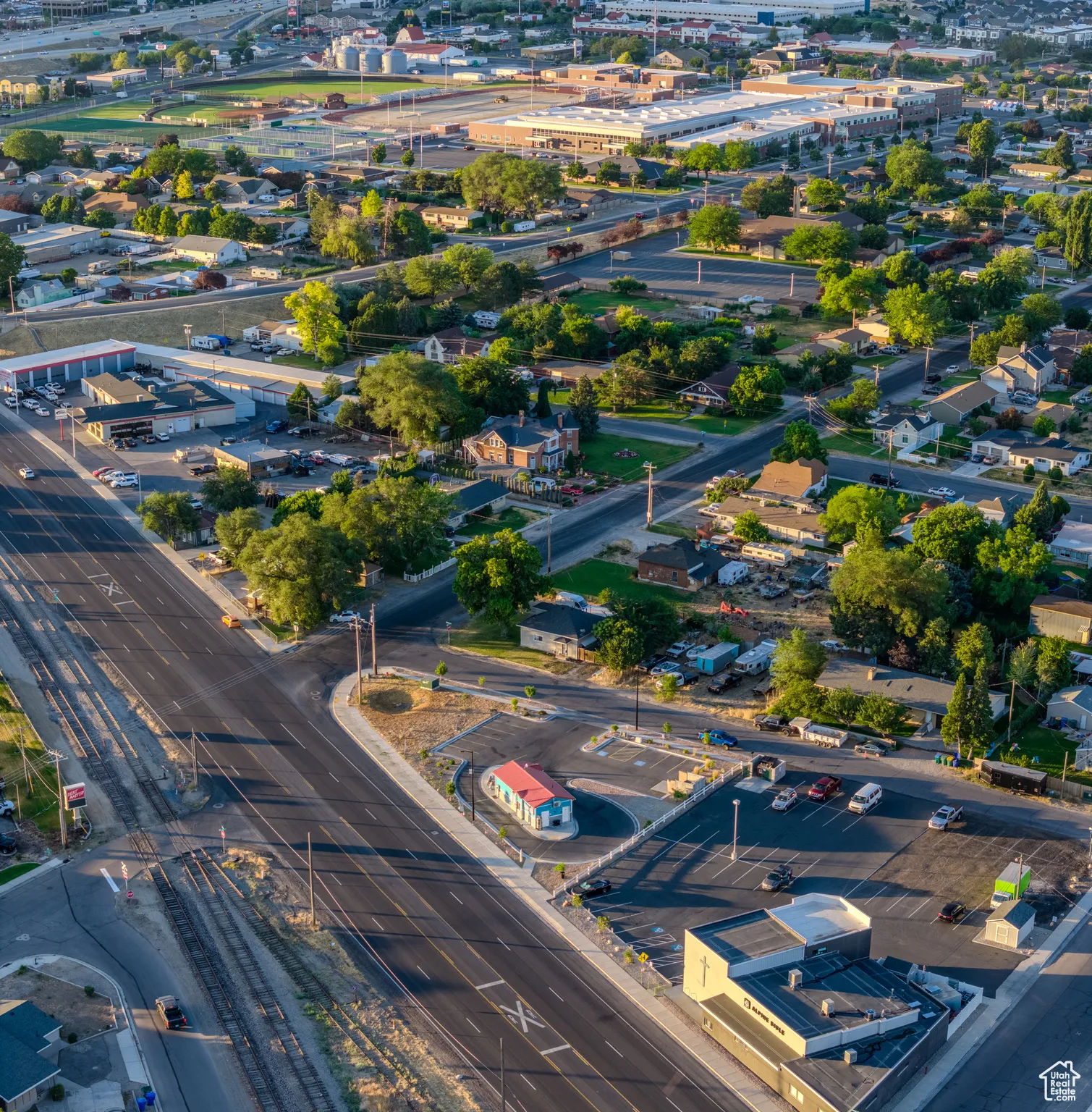 Drone / aerial view