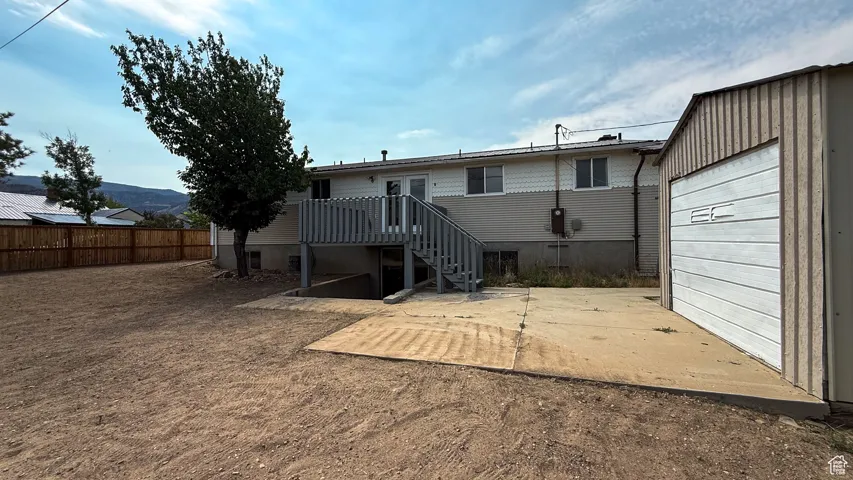 Back of house featuring a patio