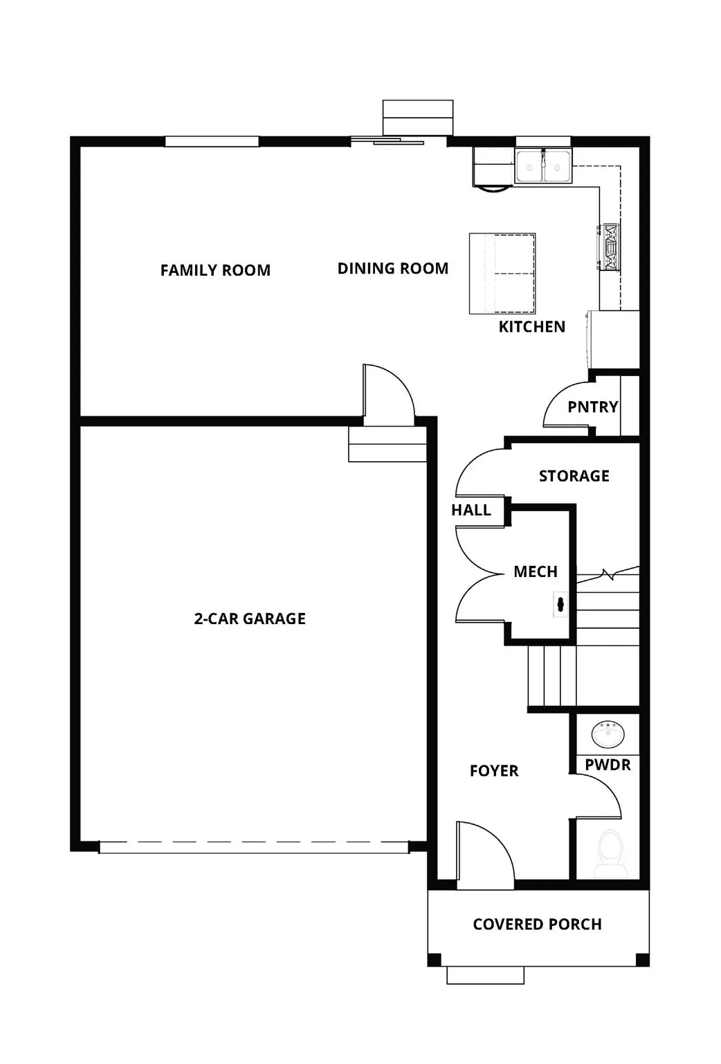 View of home floor plan