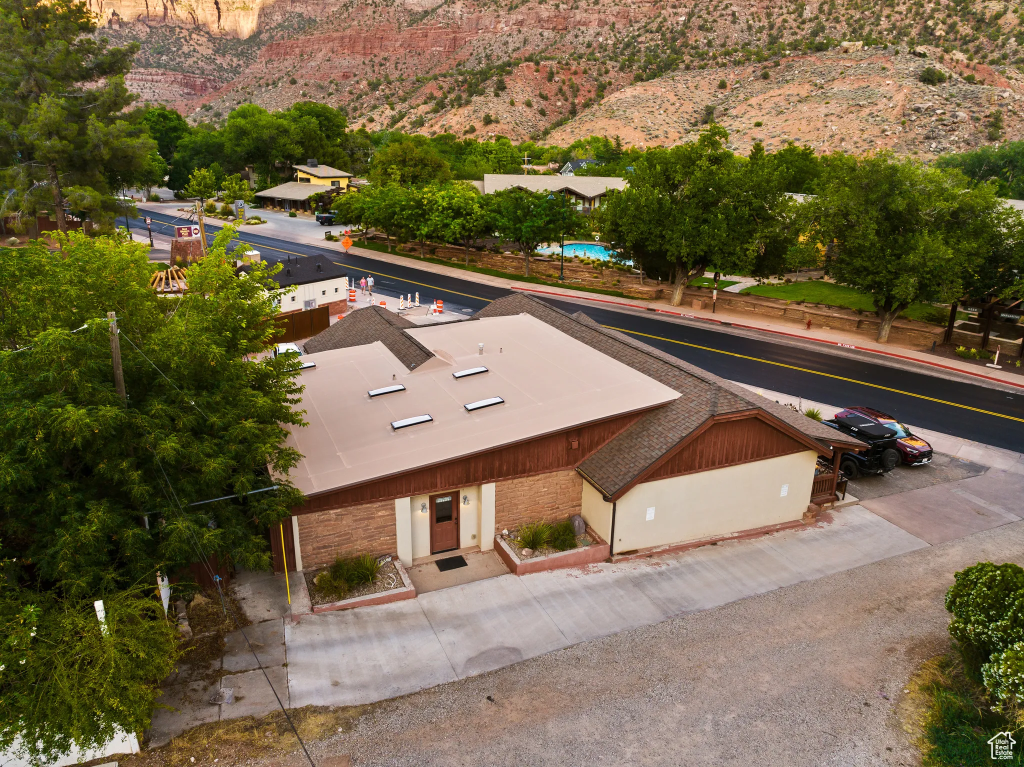 Aerial view