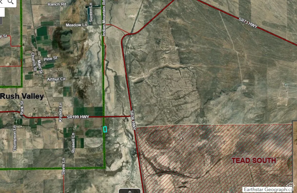 Map / location featuring property boundaries highlighted